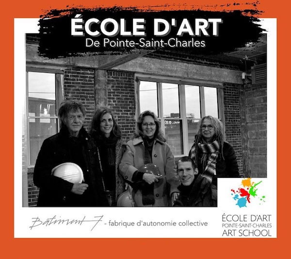 Pointe-Saint-Charles Art School at Batiment 7