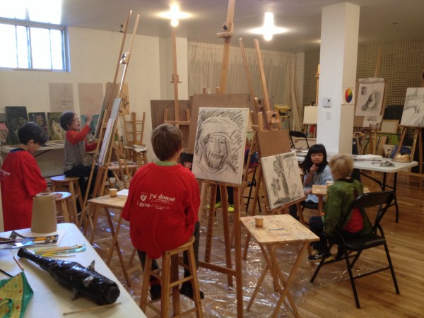 Children enfant École d'art Pointe-Saint-Charles Art School