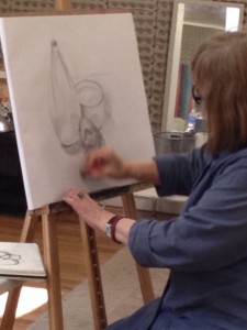 Introduction Drawing dessin école d'art pointes-saint-charles art school student
