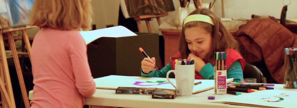 Children Class, Art Class, Pencils, École D'art Pointe-Saint-Charles Art School