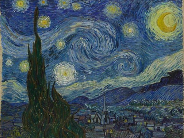 Van Gogh - The Starry Night 1889 600