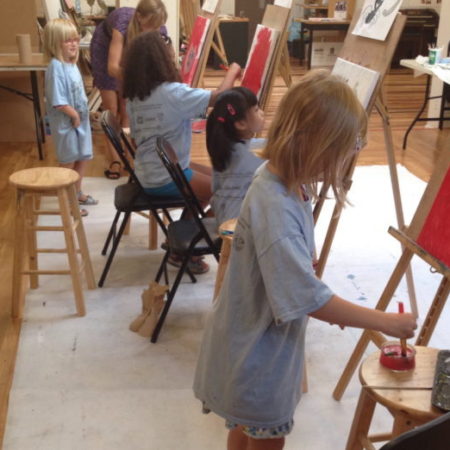 enfant children École d'art Pointe-Saint-Charles Art School